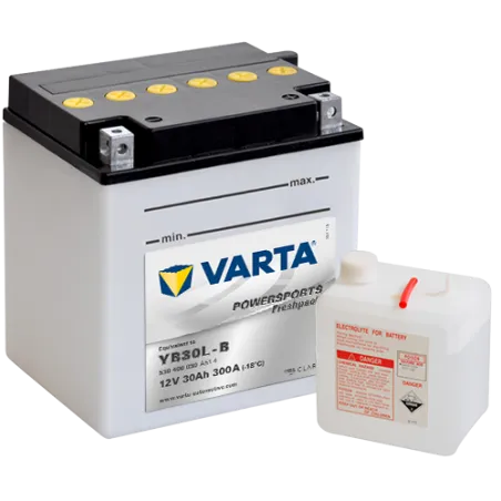 Batería Varta YB30L-B 530400030 30Ah 300A 12V Powersports Freshpack VARTA - 1