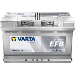 Bateria VARTA N80 12V 80Ah 800A EFB