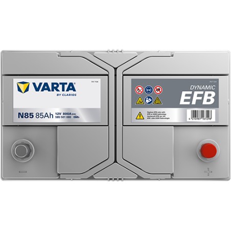Batteria VARTA N85 12V 85Ah 800A EFB
