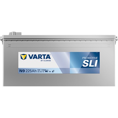 Batteria camion Varta N9 12V 225Ah 1150A – immagine 3