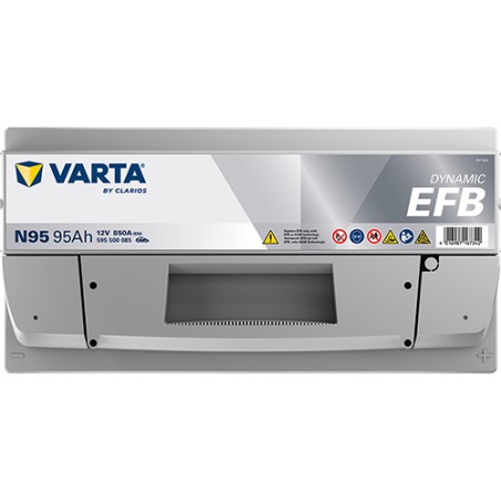 Bateria VARTA N95 12V 95Ah 850A EFB