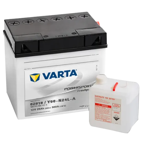 Batería Varta 525015022 25Ah 300A 12V Powersports Freshpack VARTA - 1