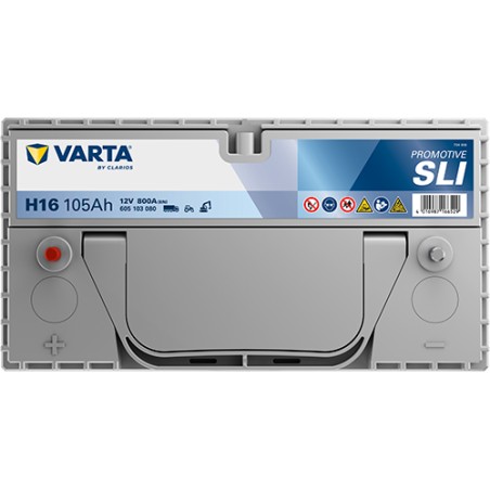 Batería Varta H16 105Ah - 4