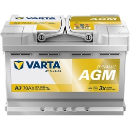 Battery VARTA A7 12V 70Ah 760A AGM