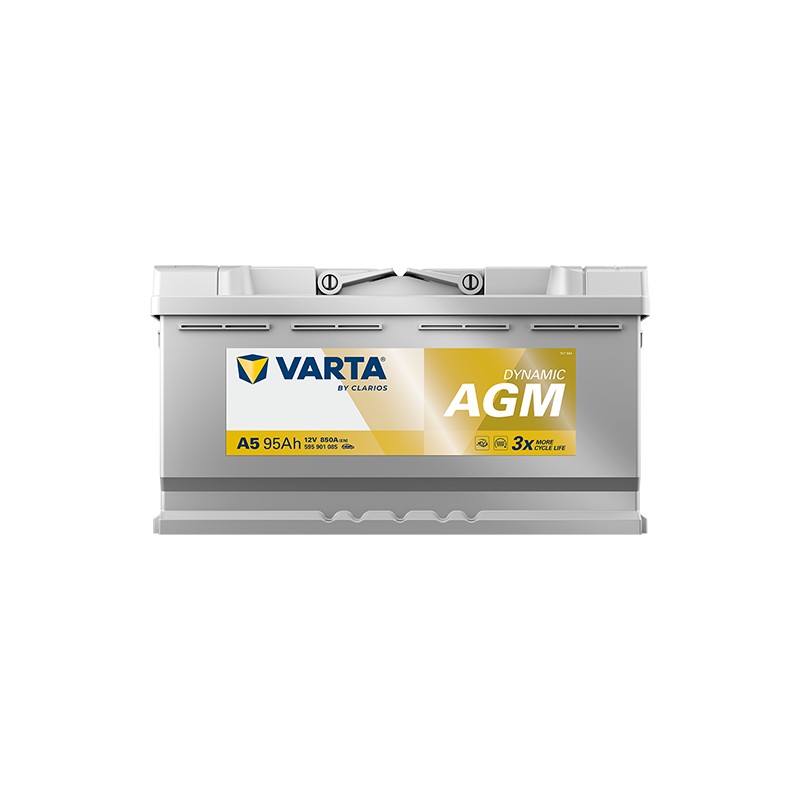 Varta A5. Start-stop car battery Varta 95Ah 12V