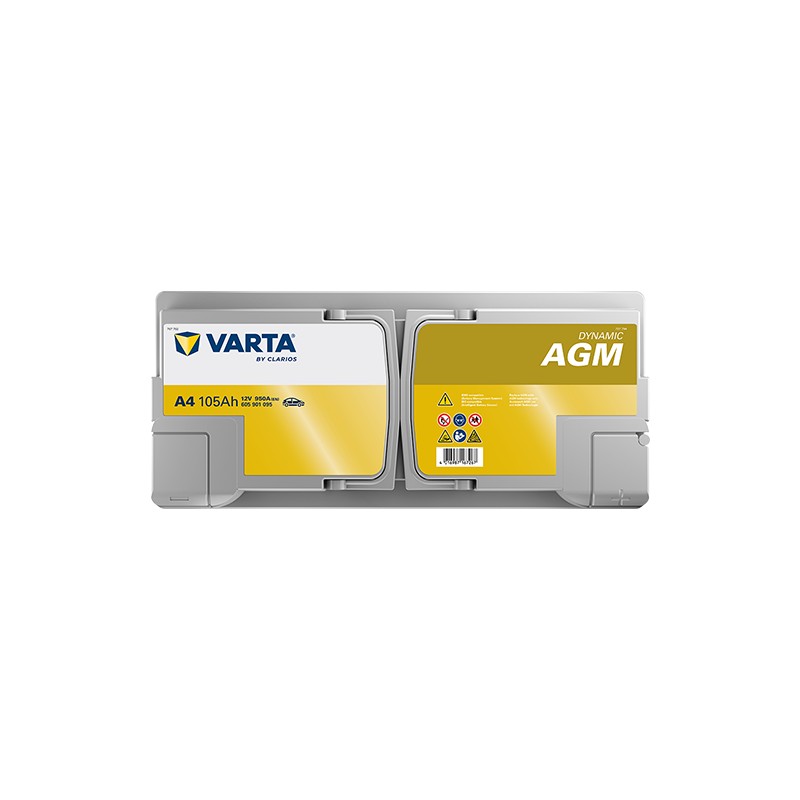 Battery VARTA A4 12V 105Ah 950A AGM