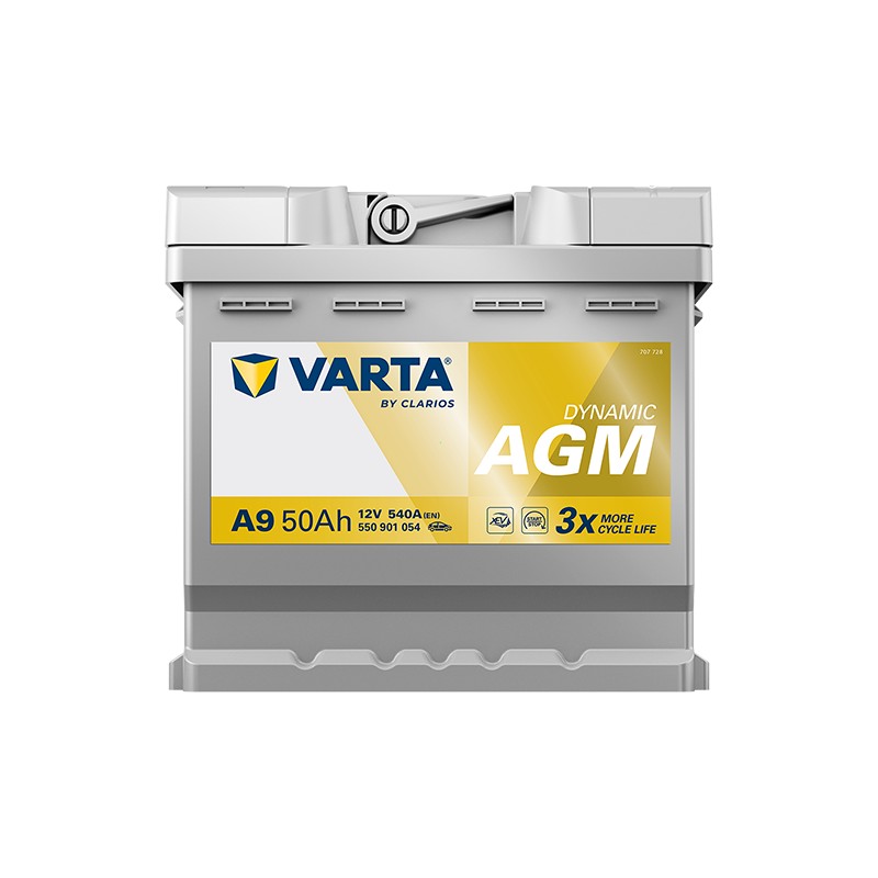 Batería Varta A9 50Ah - 3