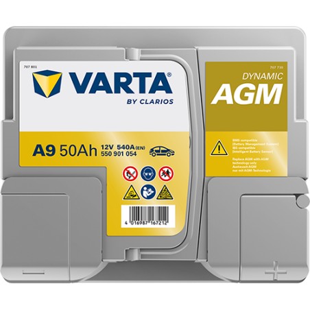 Batería Varta A9 50Ah - 4