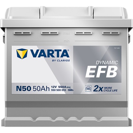 Batería Varta N50 50Ah - 3