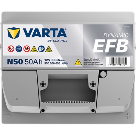 Batería Varta N50 50Ah - 4