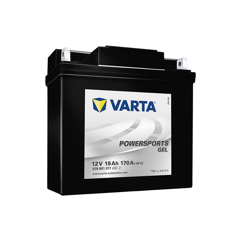 Battery Varta GEL-19AH 519901017 19Ah 170A 12V Powersports Gel VARTA - 1
