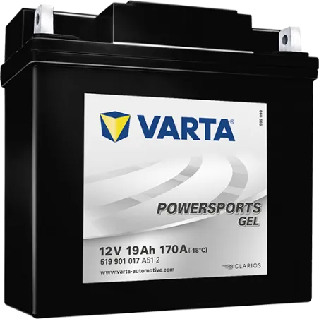 Batería Varta GEL-19AH 519901017 19Ah 170A 12V Powersports Gel VARTA - 1