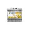 Marine battery Varta LA50 12V 50Ah 540A - front view