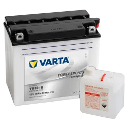 Batería Varta YB16-B 519012019 19Ah 240A 12V Powersports Freshpack VARTA - 1