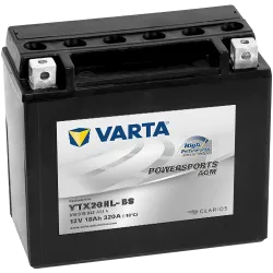 Battery Varta YTX20HL-BS 518918032 18Ah 320A 12V Powersports Agm High Performance VARTA - 1