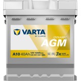 Auxiliary battery Varta A10 12V 40Ah 420A AGM – image 2