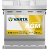 Autobatterie Varta A10 12V 40Ah 420A - Frontansicht