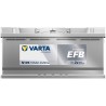 Batteria Start-Stop Varta N105 12V 105Ah 950A - vista frontale