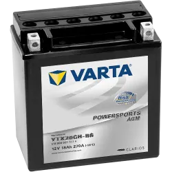 Batería Varta YTX20CH-BS 518908027 18Ah 270A 12V Powersports Agm High Performance VARTA - 1