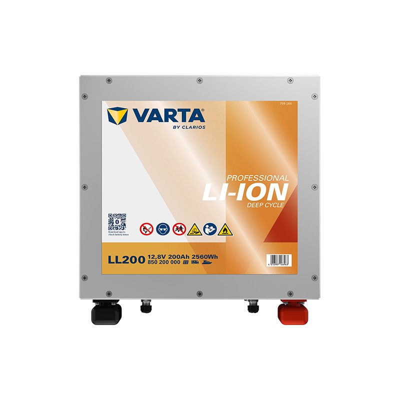 Bootsbatterie Varta LL200 12.8V 200Ah Li-Ion – Bild 3
