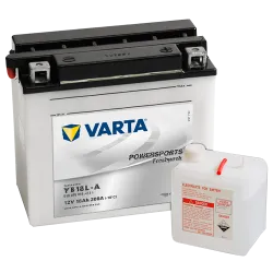 Batería Varta YB18L-A 518015018 18Ah 200A 12V Powersports Freshpack VARTA - 1