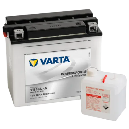 Battery Varta YB18L-A 518015018 18Ah 200A 12V Powersports Freshpack VARTA - 1