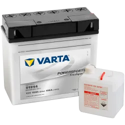 Battery Varta 51814 518014015 18Ah 100A 12V Powersports Freshpack VARTA - 1