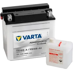Varta Powersports AGM YT7B-4 Motorrad Batterie YT7B-BS 507901012