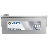 Batteria camion Varta A40 12V 140Ah 800A - vista frontale