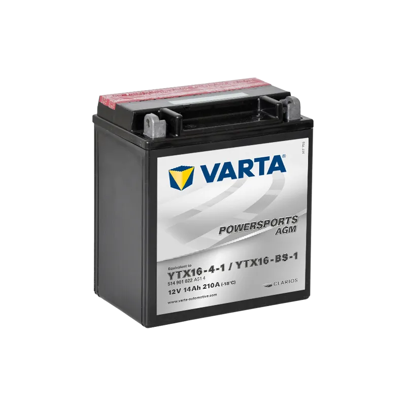BATERIA Varta YTX16-4-1,YTX16-BS-1 VARTA 514901022 14Ah 210A 12V VARTA - 1