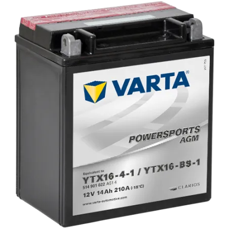 Batería Varta 514901022 14Ah 210A 12V Powersports Agm VARTA - 1