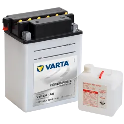 Battery Varta YB14A-A2 514401019 14Ah 190A 12V Powersports Freshpack VARTA - 1