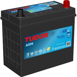 Car battery Tudor TK454 12V 45Ah 380A AGM