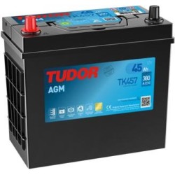 Zusatzbatterie AGM Tudor TK457 12V 45Ah 380A - 1