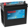 Auxiliary battery AGM Tudor TK457 12V 45Ah 380A - 1
