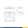 Car battery Exide EA1000 12V 100Ah 900A - 2