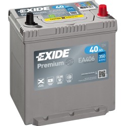Car battery Exide EA406 12V 40Ah 350A - 2