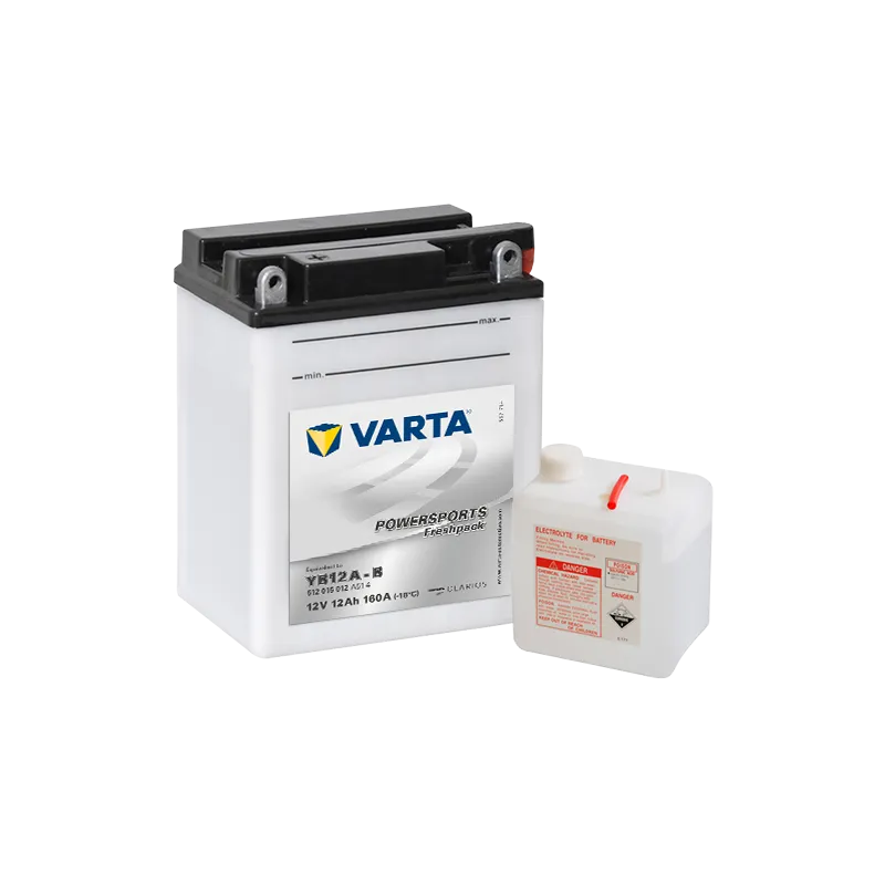 Batería Varta YB12A-B 512015012 12Ah 160A 12V Powersports Freshpack VARTA - 1