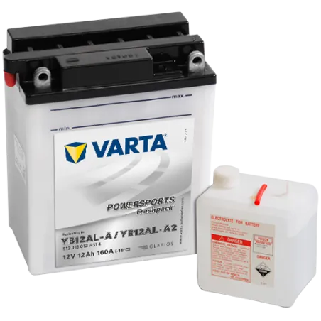 Batería Varta 512013012 12Ah 160A 12V Powersports Freshpack VARTA - 1