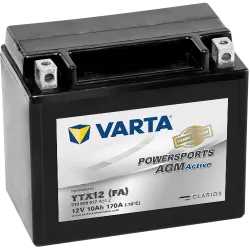 Batería Varta YTX12-4 510909017 10Ah 170A 12V Powersports Agm Active VARTA - 1