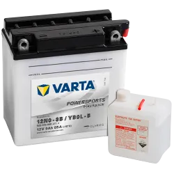 Battery Varta 12N9-3B,YB9L-B 509015008 9Ah 85A 12V Powersports Freshpack VARTA - 1