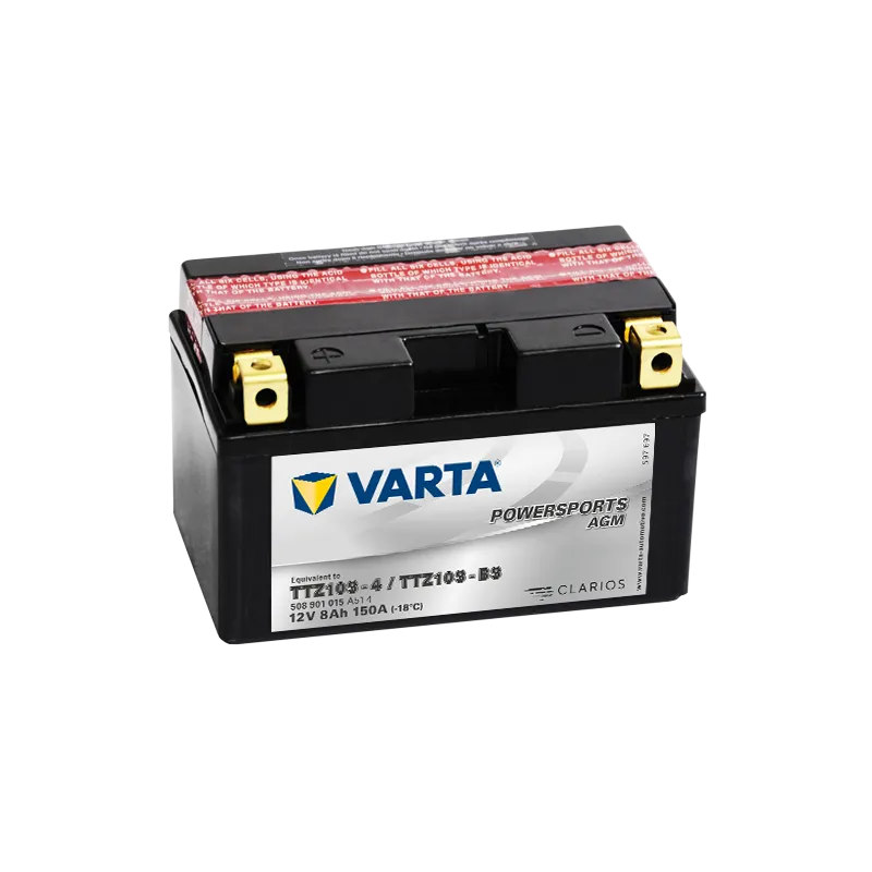 Battery Varta 508901015 8Ah 150A 12V Powersports Agm VARTA - 1