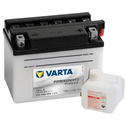 Battery Varta YB4L-B 504011002 4Ah 50A 12V Powersports Freshpack VARTA - 1