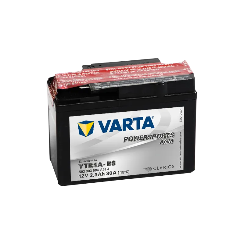 Batería Varta YTR4A-BS 503903004 2,3Ah 30A 12V Powersports Agm VARTA - 1