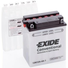 Motorcycle battery Exide 12N12A-4A-1 12V 12Ah 115A - 1