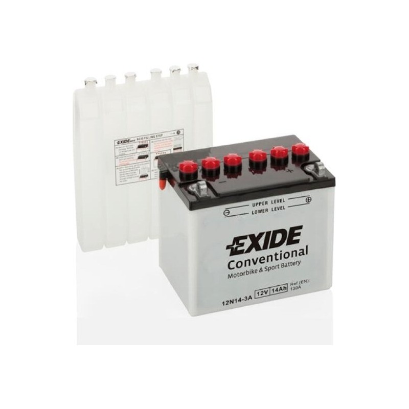 Motorcycle battery Exide 12N24-3A 12V 24Ah 220A - 1