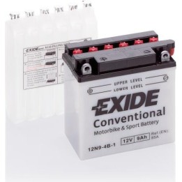 Motorcycle battery Exide 12N9-4B-1 12V 9Ah 85A - 1