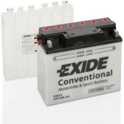 Motorcycle battery Exide 12Y16A-3A 12V 20Ah 210A - 1
