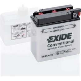 Batterie moto Exide 6N11A-1B 6V 11Ah 95A - 1