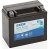 Motorcycle battery Exide AGM12-12 12V 12Ah 200A AGM - 3